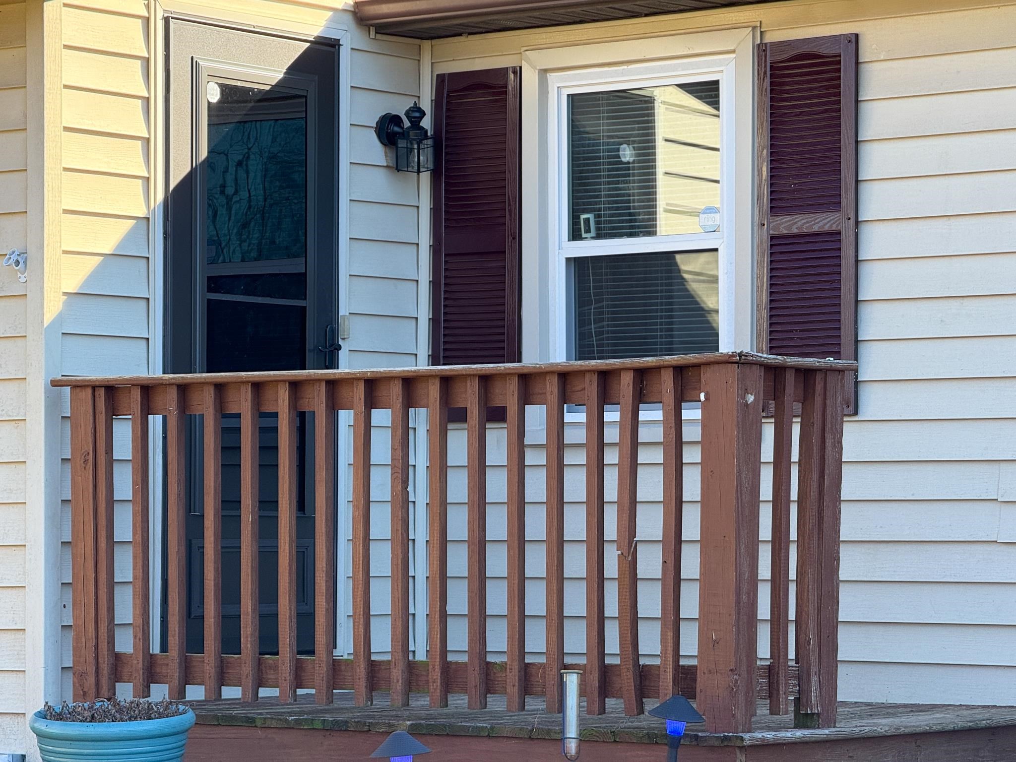 13 Indian Ridge Road Greenville, VA 24440 - Photo 5 of 17 a view of wooden balcony