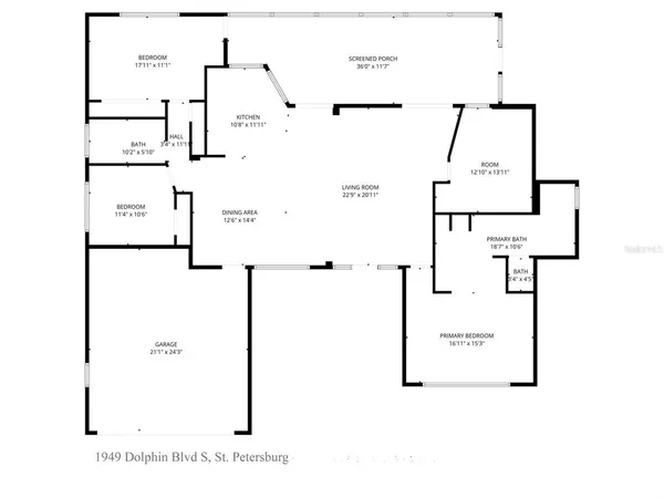 $5,400 | 1949 Dolphin Boulevard South, St. Petersburg, FL 33707