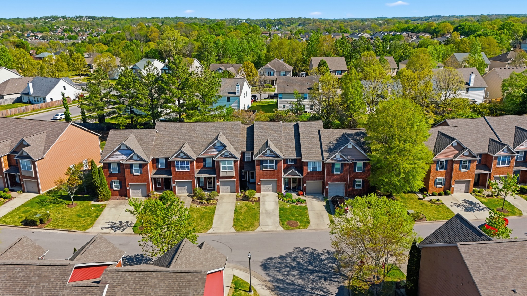 8215 Rossi Road Brentwood, TN 37027 - Photo 22 of 22 an aerial view of multiple house