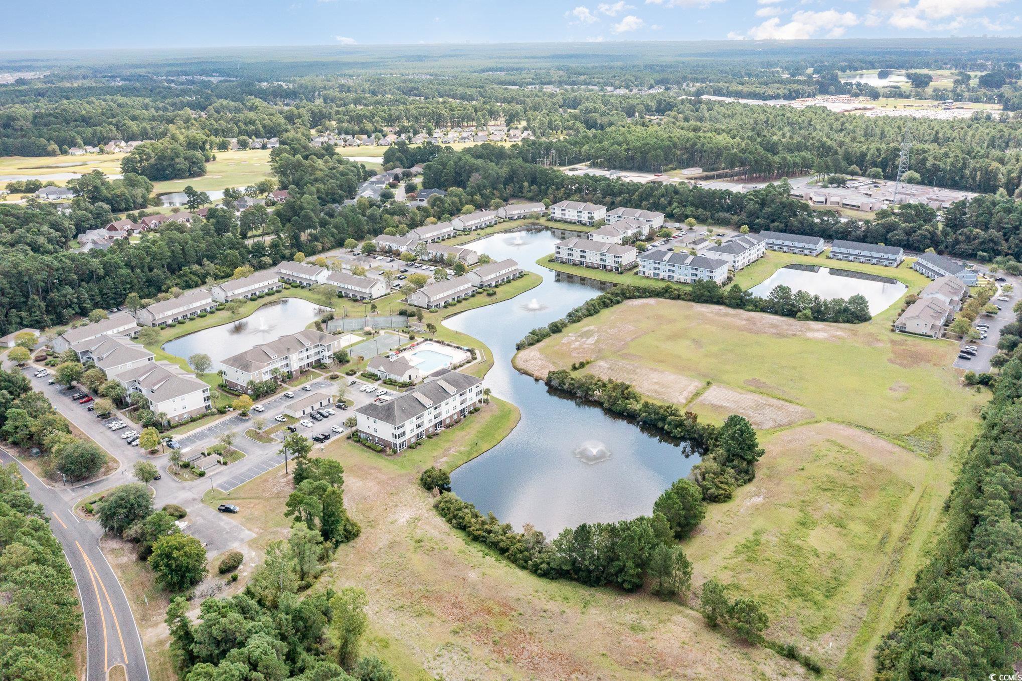 316 Kiskadee Loop, Unit 9E Conway, SC 29526 - Photo 35 of 40 Aerial view with a water view