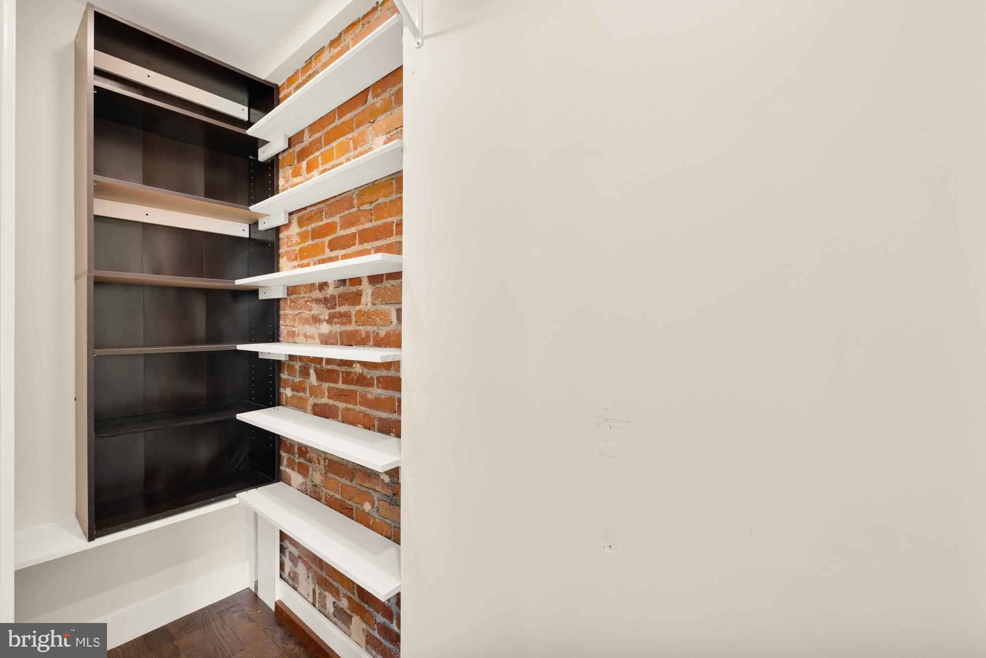 336 Channing Street Northeast, Unit A Washington, DC 20002 - Photo 18 of 28 a view of walk in closet with empty racks