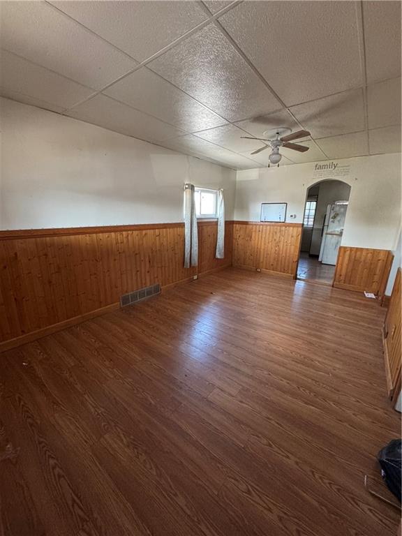 110 13th Street Conway, PA 15027 - Photo 2 of 6 a view of a livingroom with wooden floor