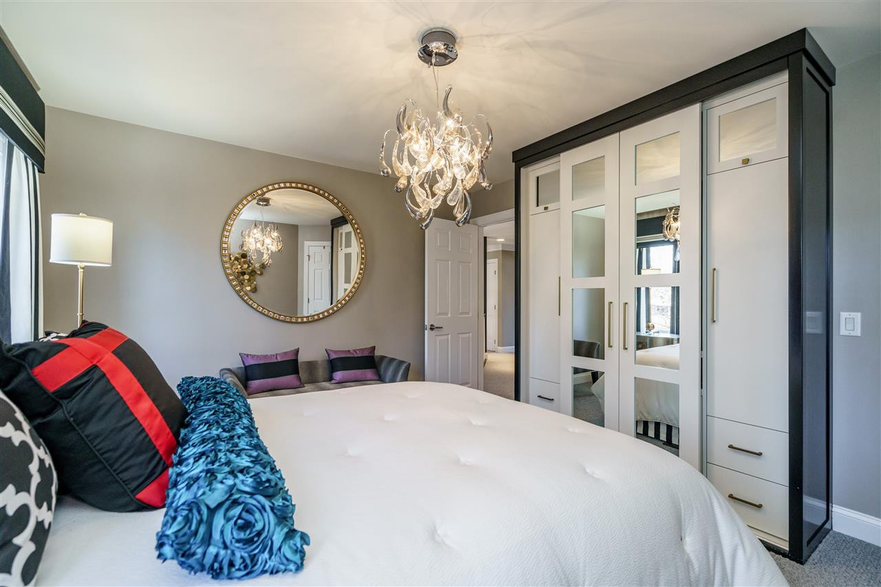 3916 Hemsbury Way Raleigh, NC 27612 - Photo 21 of 30 Guest Bedroom with Designer Window Treatments