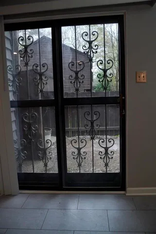 a view of painting on the wall