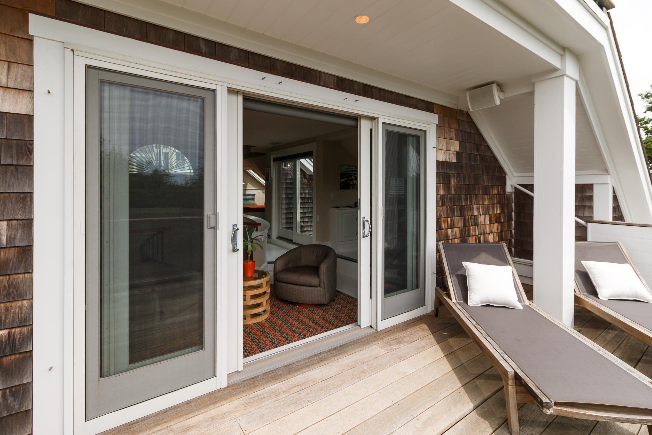 52 Point Street Provincetown, MA 02657 - Photo 32 of 35 a view of an entryway door and hallway