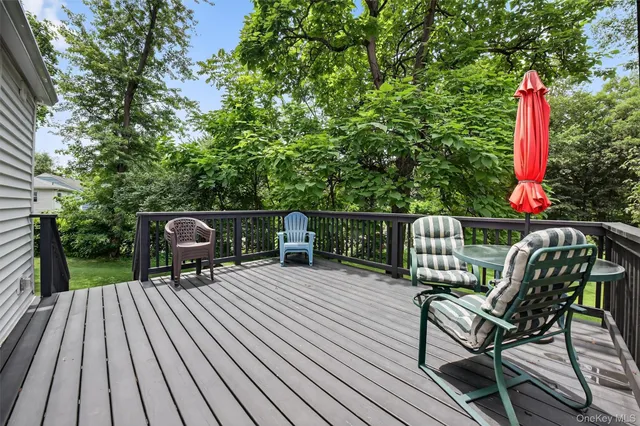 a view of a trees with a yard