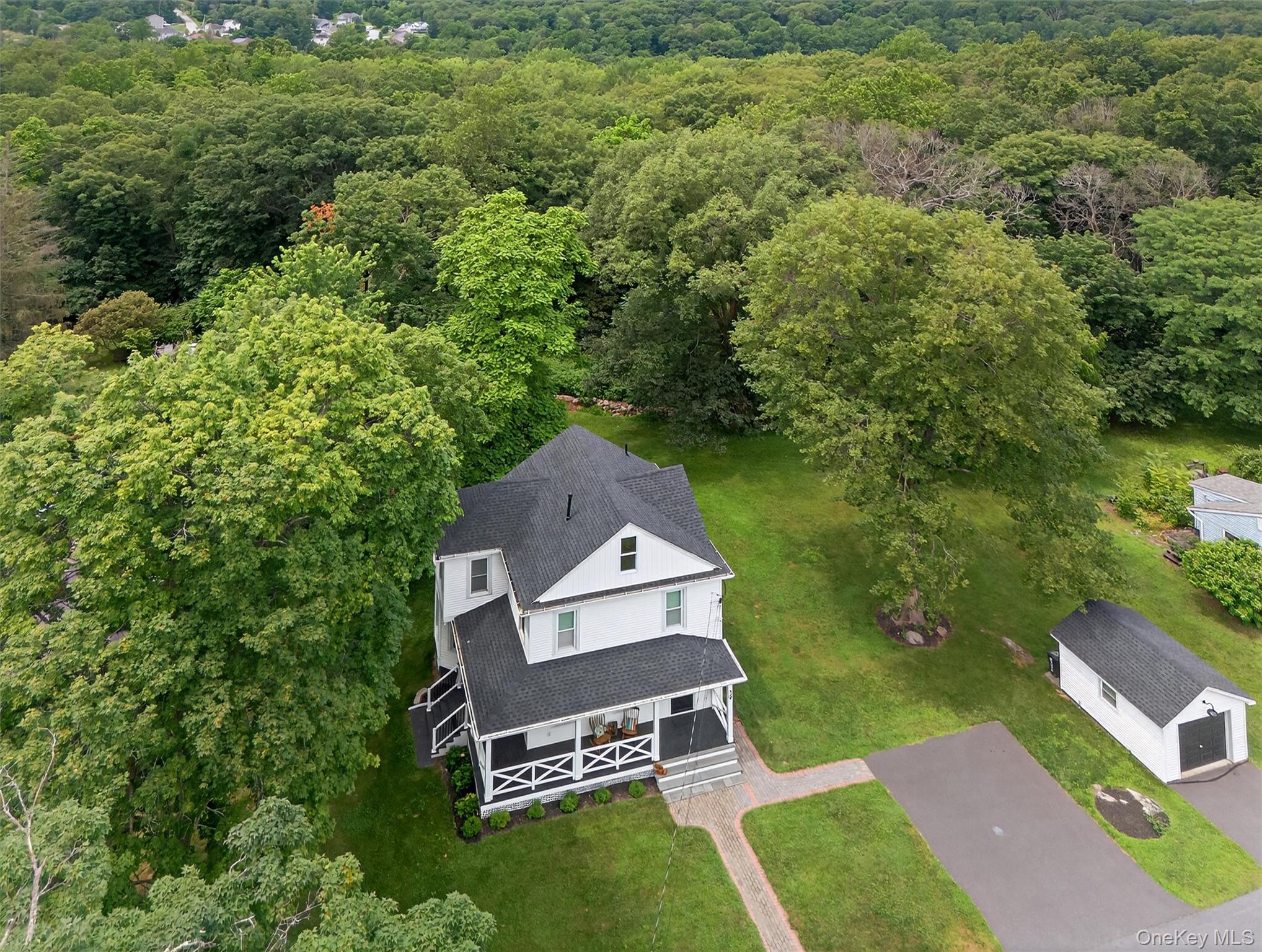 39 Frost Lane Cornwall, NY 12518 - Photo 32 of 39 an aerial view of a house with a yard
