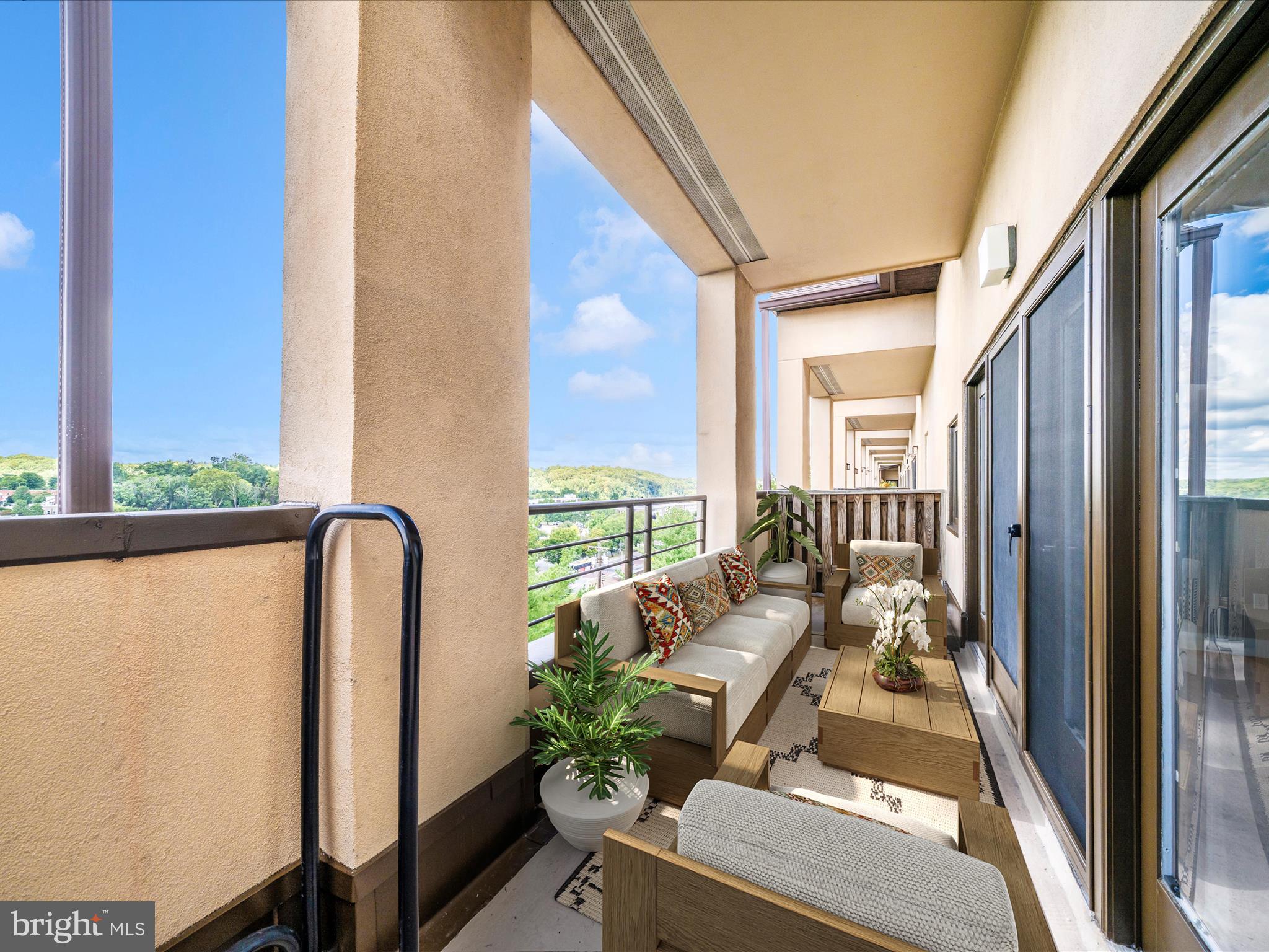 1040 Deer Ridge Drive, Unit 508 Baltimore, MD 21210 - Photo 25 of 66 a view of balcony with furniture