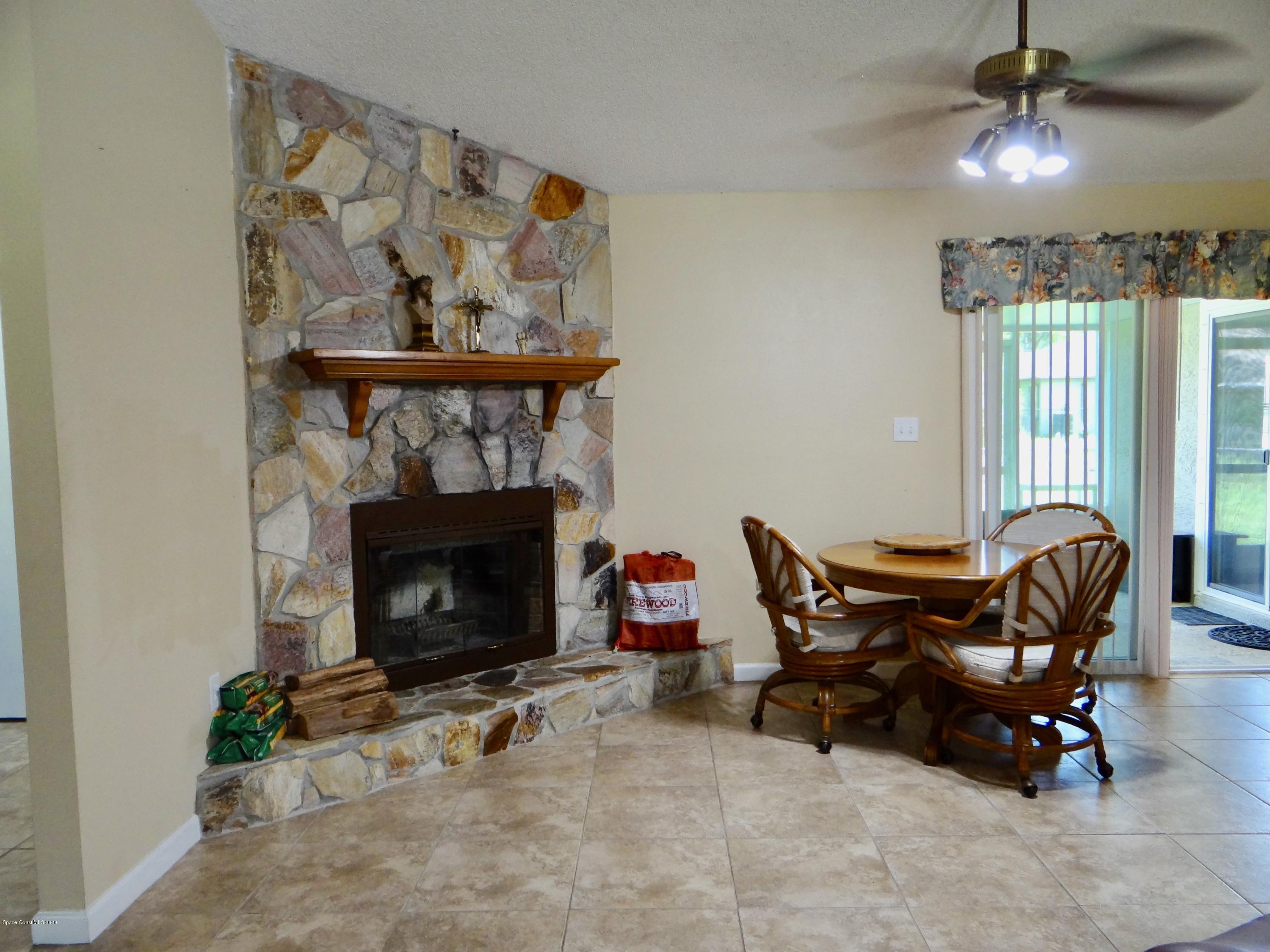 715 Seaton Road Southwest Palm Bay, FL 32908 - Photo 10 of 45 fireplace