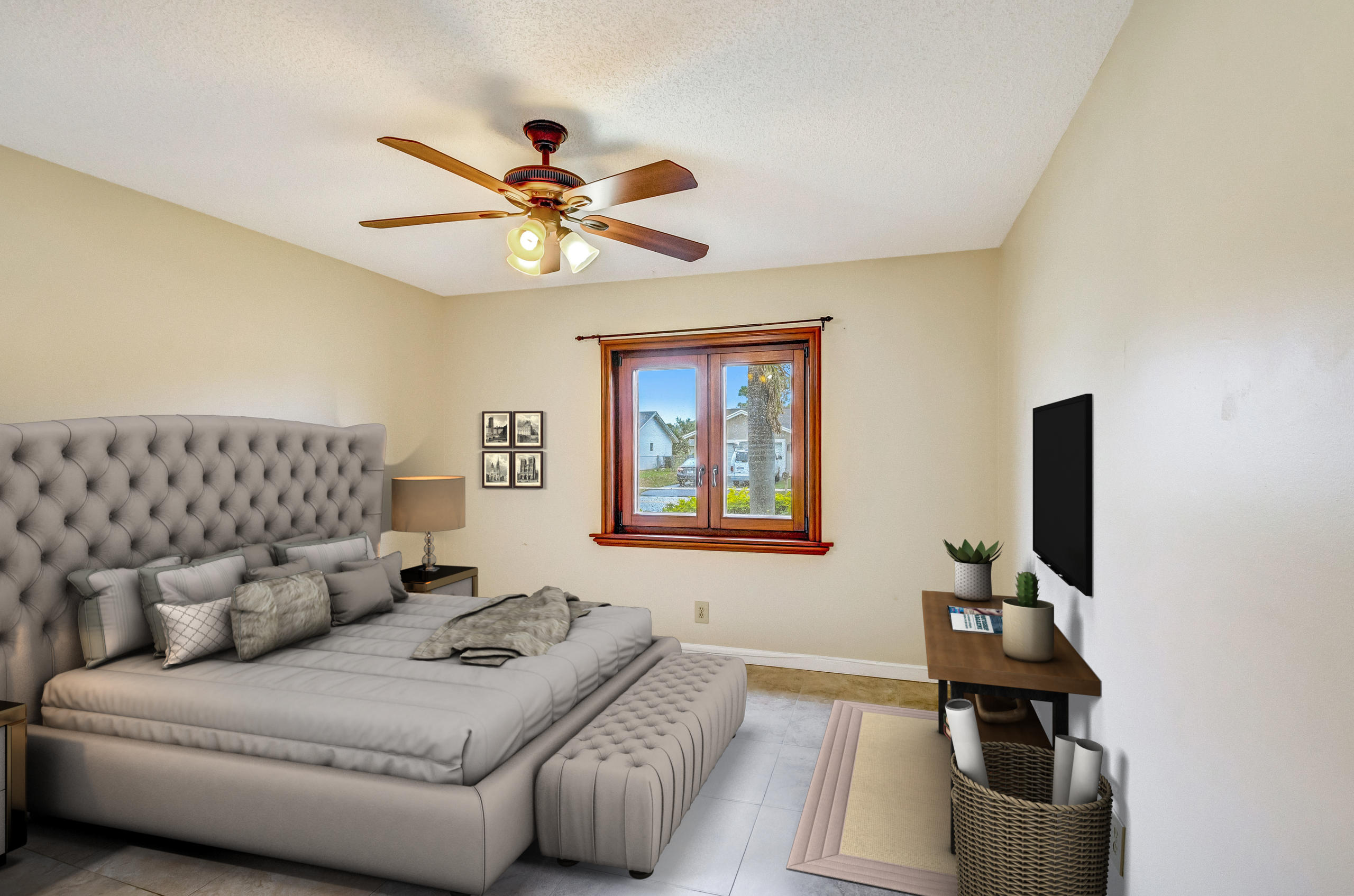 19594 Liberty Road Boca Raton, FL 33434 - Photo 26 of 53 a living room with furniture and a flat screen tv
