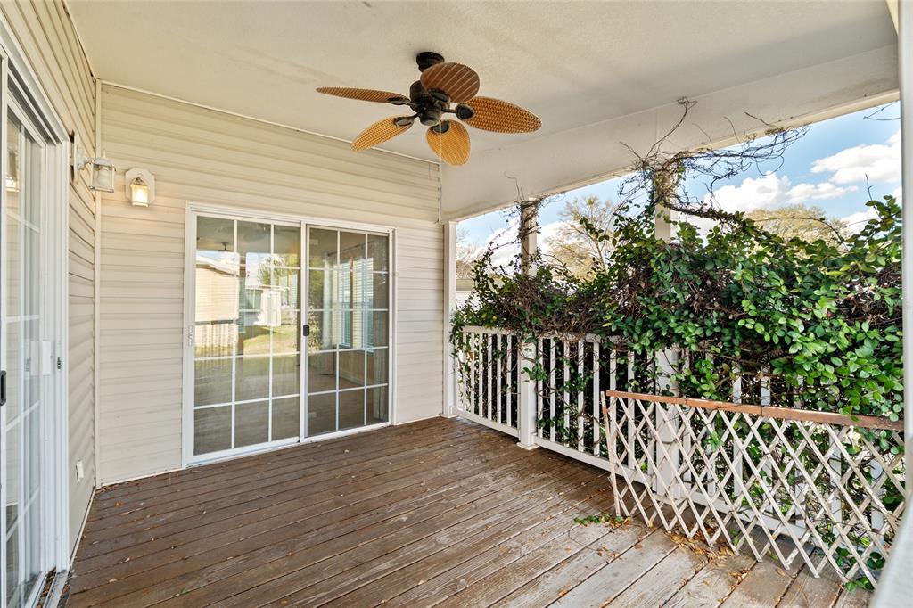 7863 Southwest 6th Place Ocala, FL 34474 - Photo 50 of 60 a view of a balcony with wooden floor
