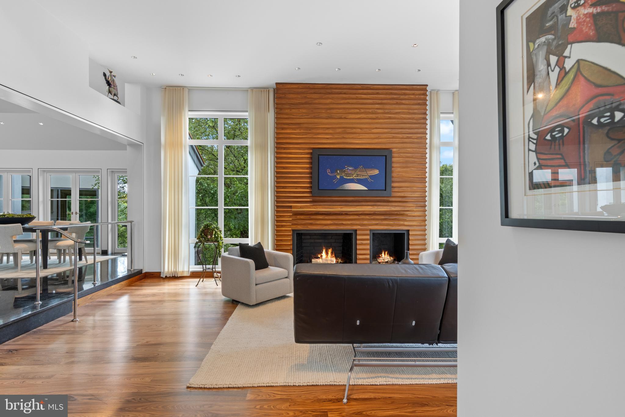 308-310 Julip Run Wayne, PA 19087 - Photo 17 of 127 living room - rosewood mantel