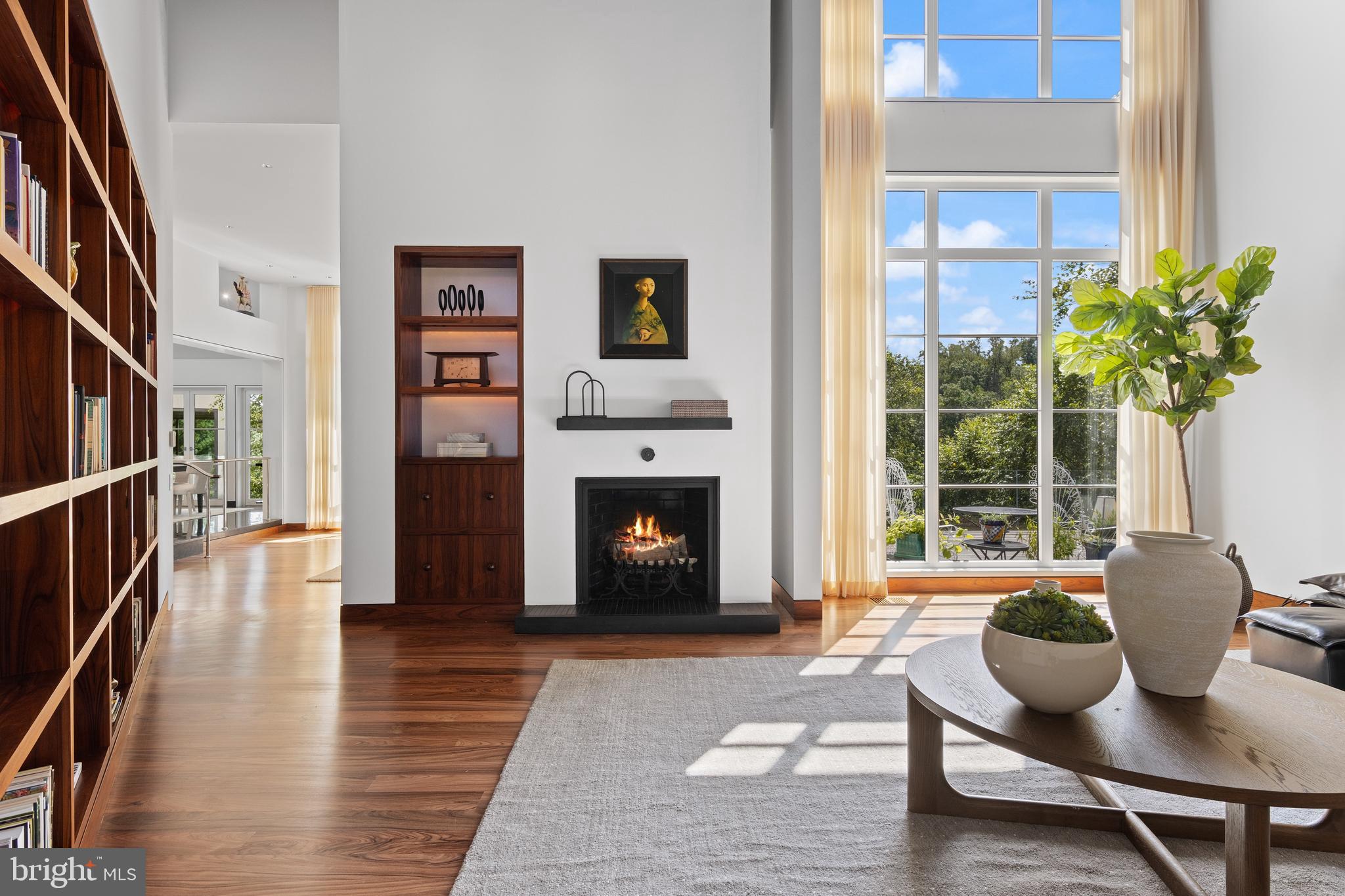 308-310 Julip Run Wayne, PA 19087 - Photo 18 of 127 a living room with furniture and a fireplace