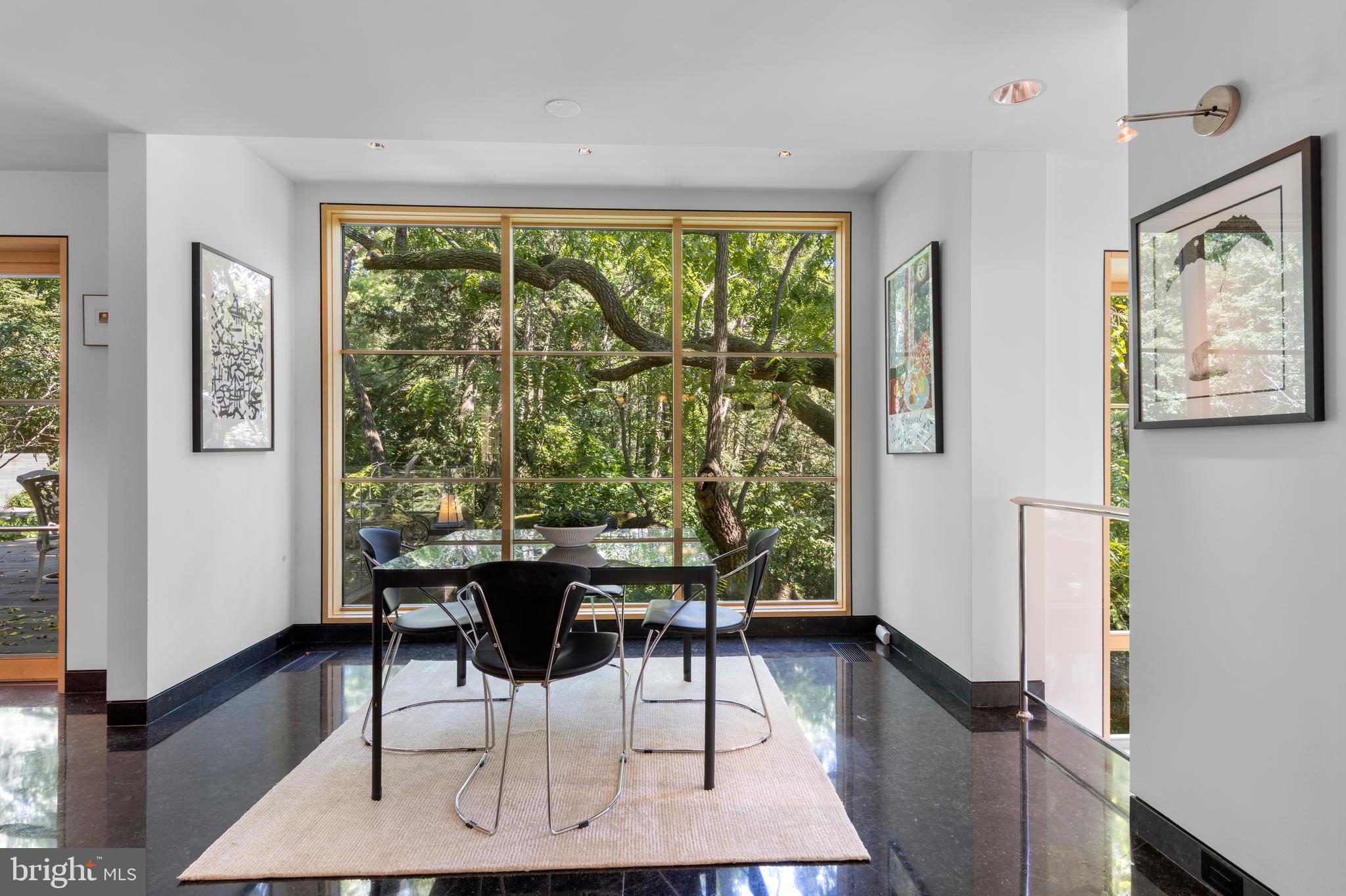 308-310 Julip Run Wayne, PA 19087 - Photo 32 of 127 breakfast nook with view of 100 yr old tree