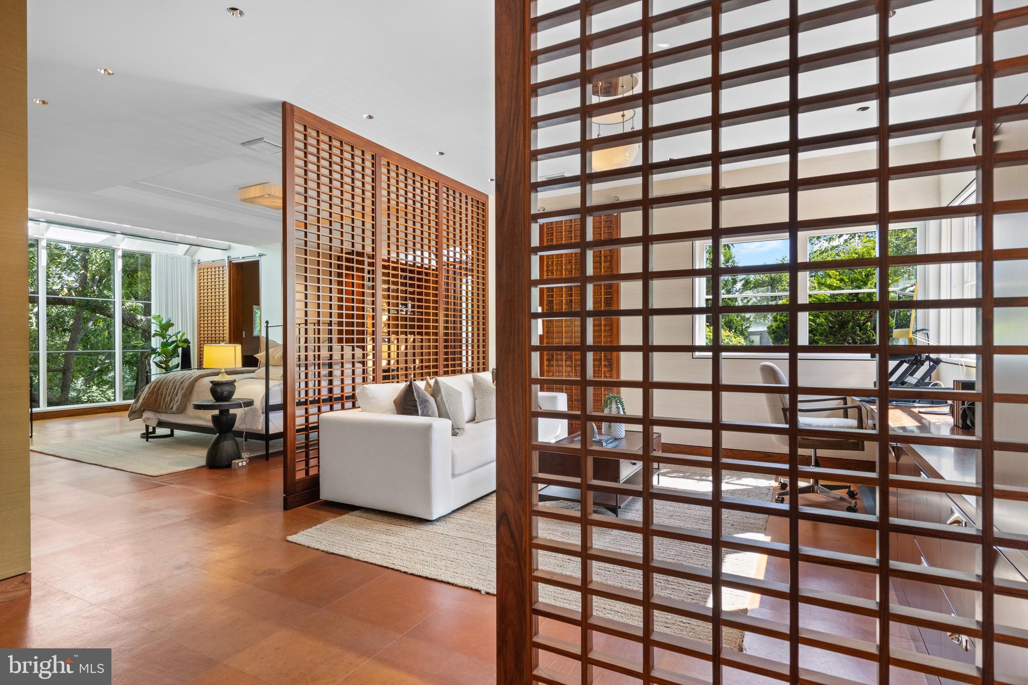 308-310 Julip Run Wayne, PA 19087 - Photo 48 of 127 primary suite office w/ rosewood
screens and desk