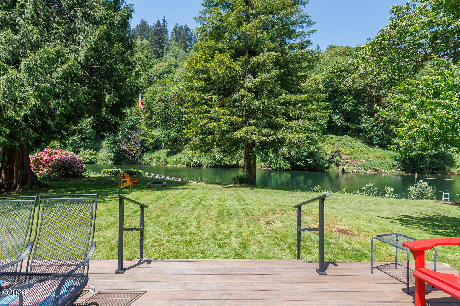 664 Little Switzerland Road Tidewater, OR 97390 - Photo 34 of 68 Deck/lawn