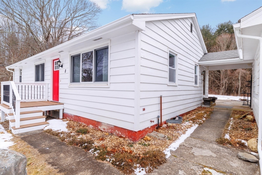 8 Cider Mill Road North Brookfield, MA 01535 - Photo 21 of 30 a view of a house with a yard