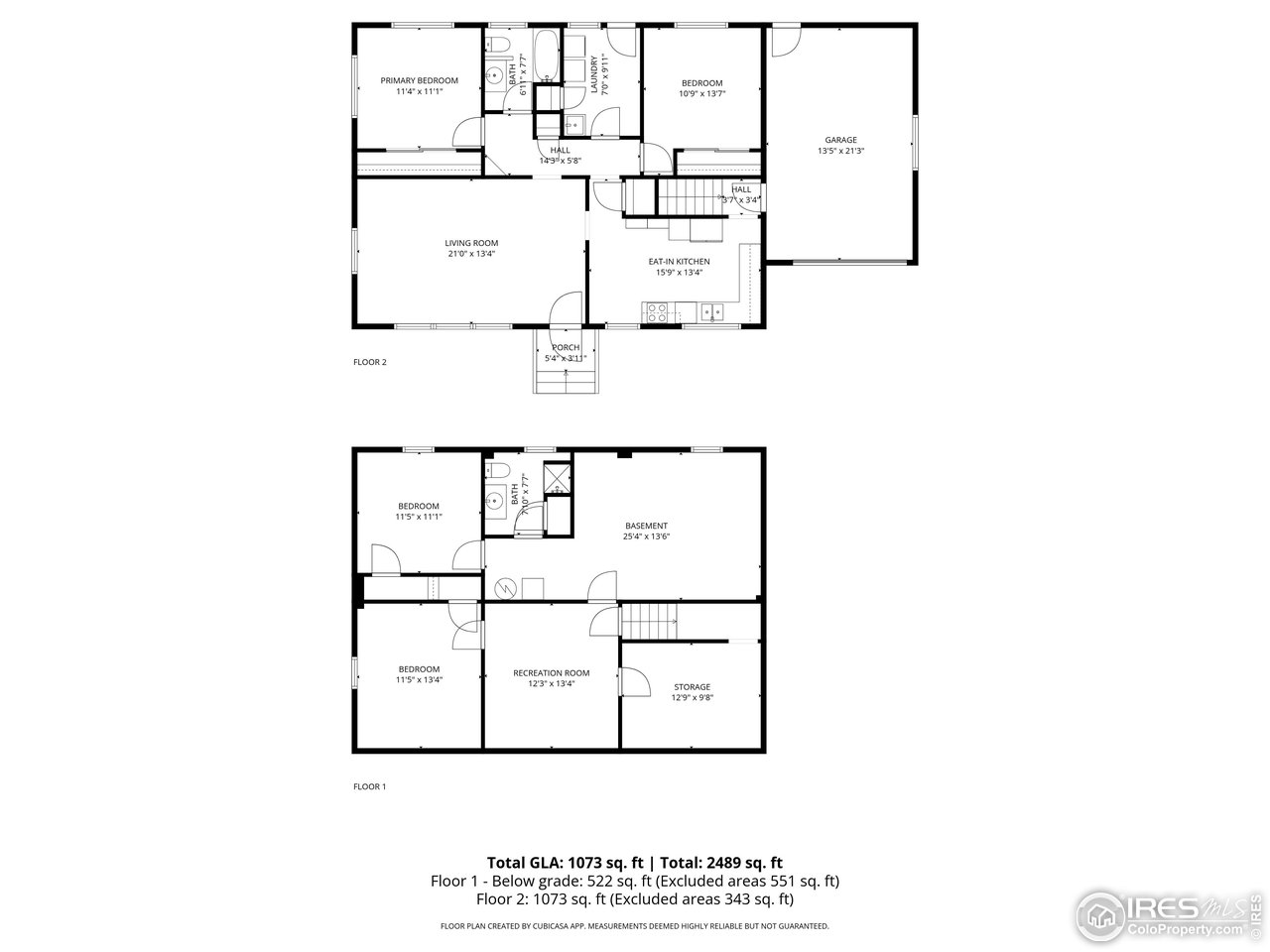 617 5th Street Stratton, CO 80836 - Photo 28 of 28 Floor plan