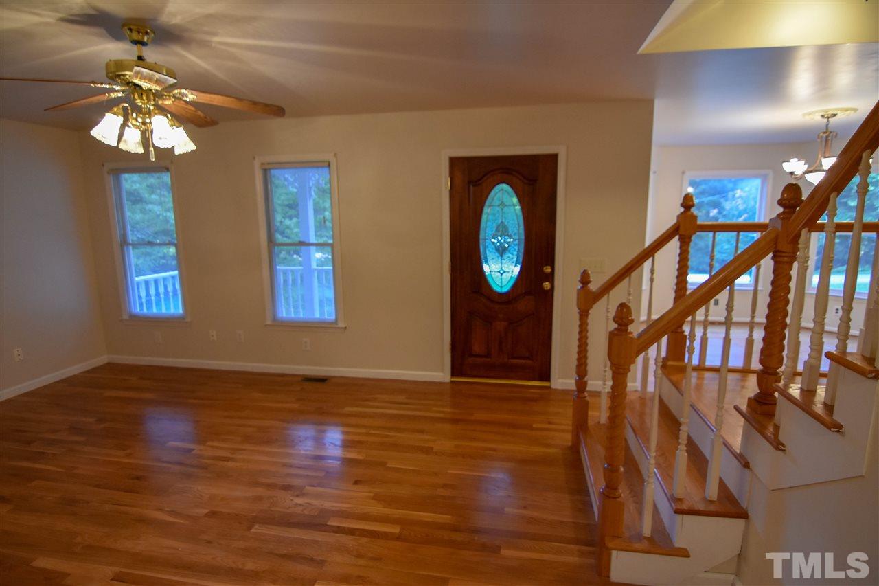 540 North Ridge Circle Roxboro, NC 27574 - Photo 7 of 21 a view of entryway and hall with wooden floor