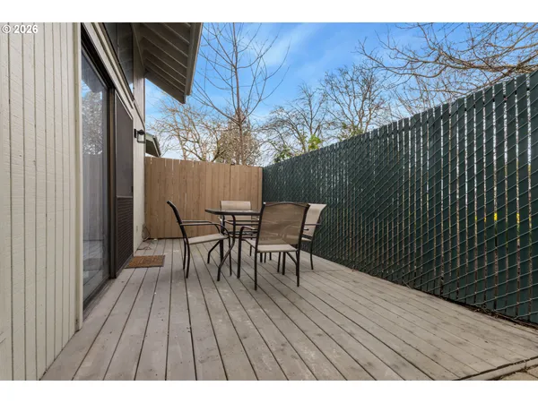 a outdoor view with a sitting space