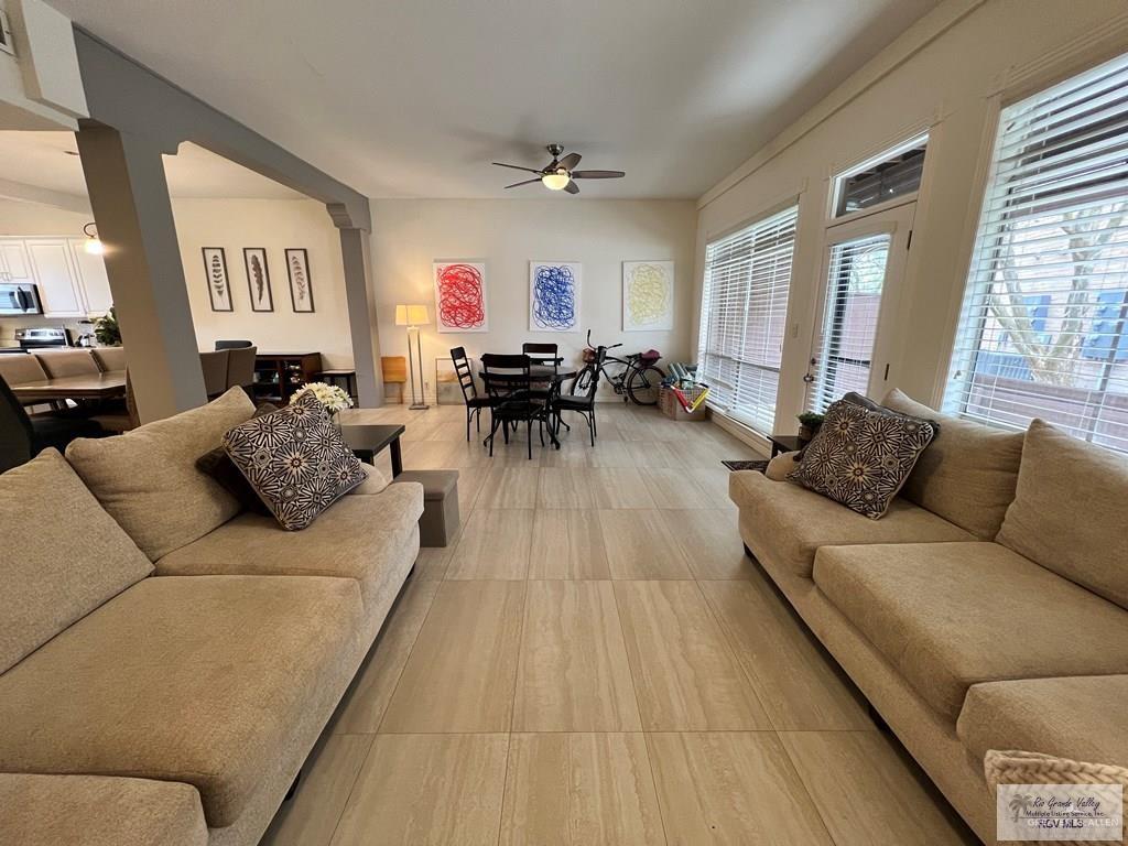 4601 Carmen Avenue Olmito, TX 78575 - Photo 34 of 45 a living room with furniture and a large window