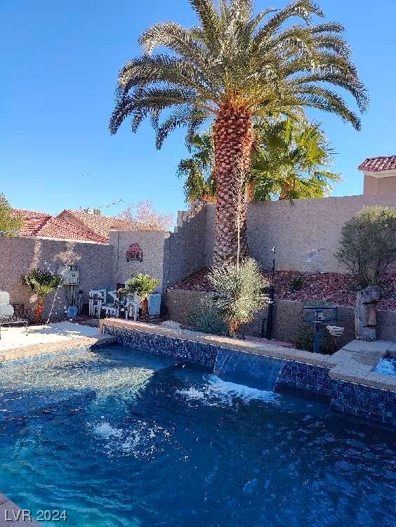 2045 Foxfire Court Henderson, NV 89012 - Photo 44 of 52 Pool with water features
