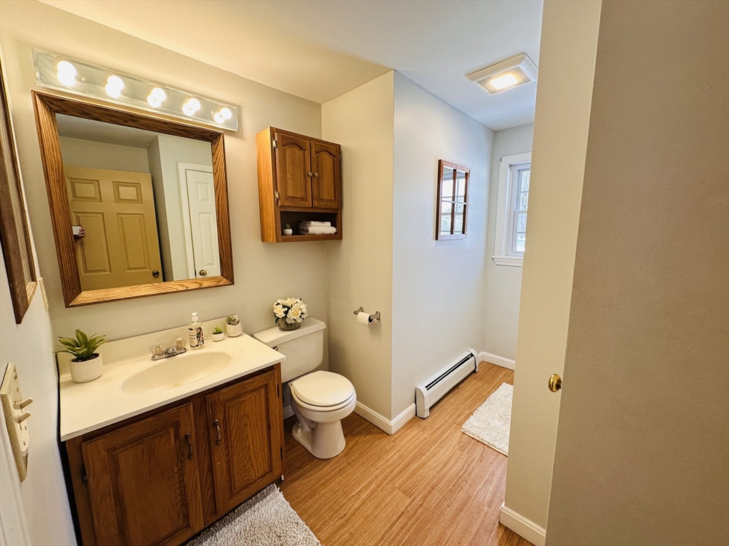 15 South Plain Road Sunderland, MA 01375 - Photo 11 of 31 a bathroom with a sink and a mirror