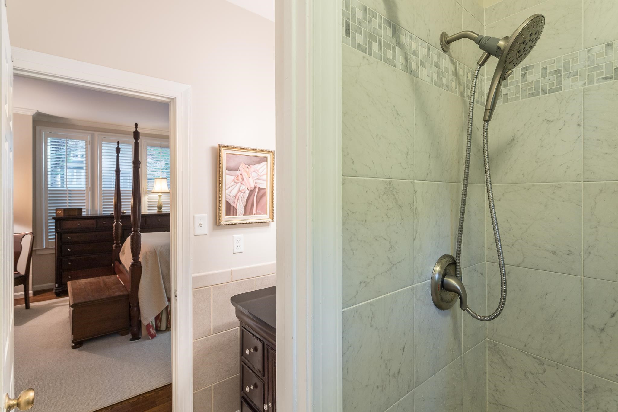 5730 Sentinel Drive Raleigh, NC 27609 - Photo 22 of 29 Updated Owners Shower