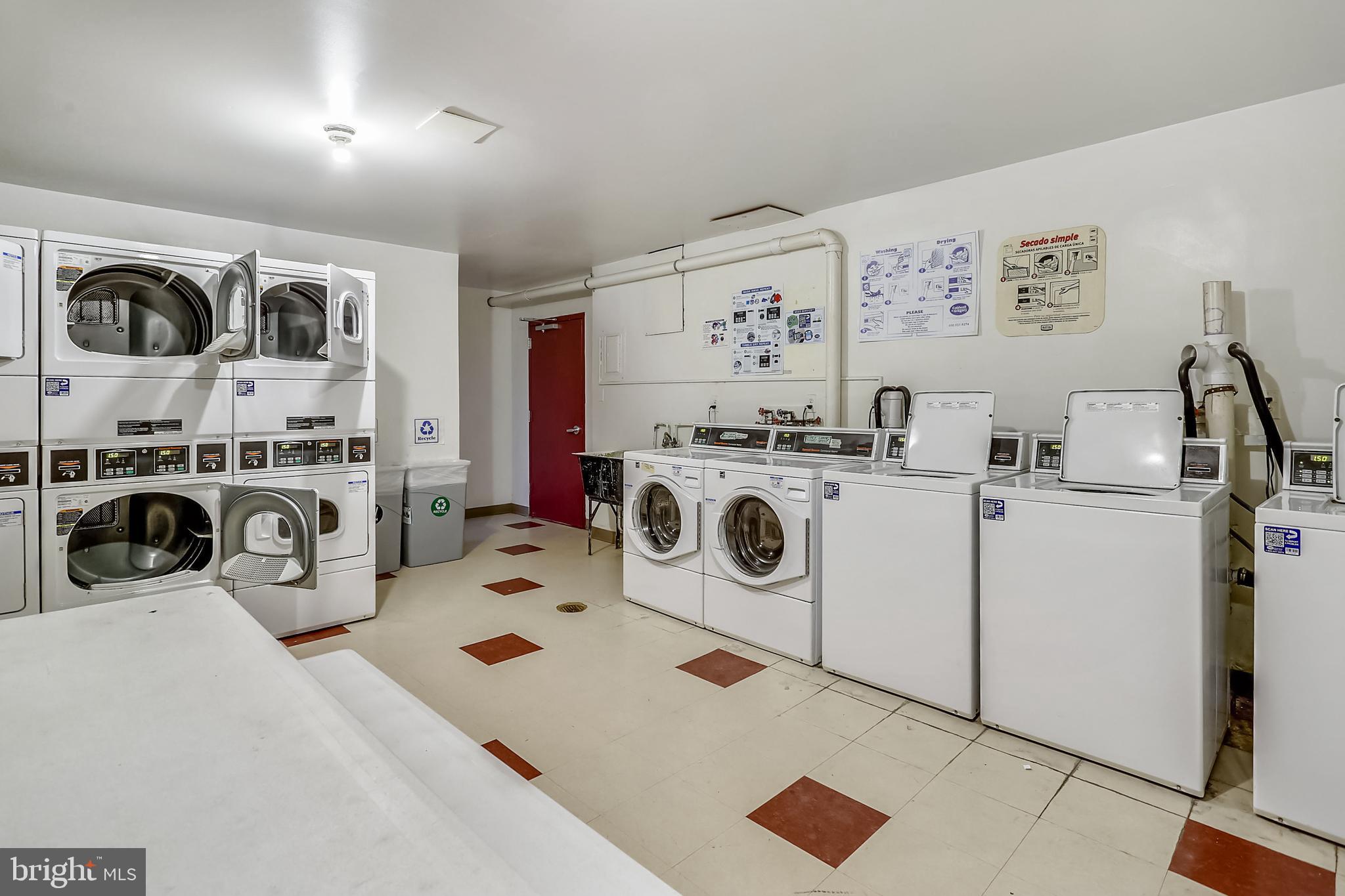 614 Sligo Avenue, Unit 207 Silver Spring, MD 20910 - Photo 28 of 32 Pleasant Laundry Facilities in the Building
