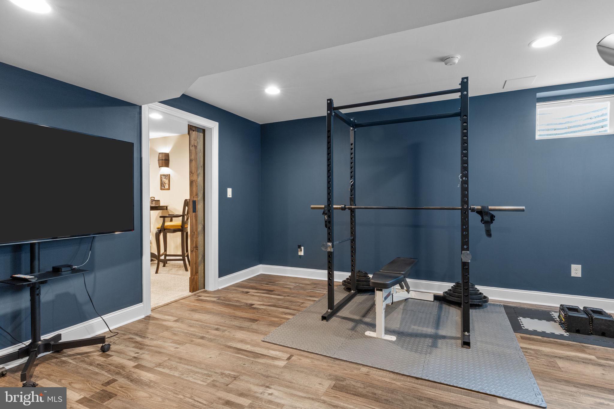 1100 Pineville Road New Hope, PA 18938 - Photo 60 of 97 a bathroom with a sink and a mirror