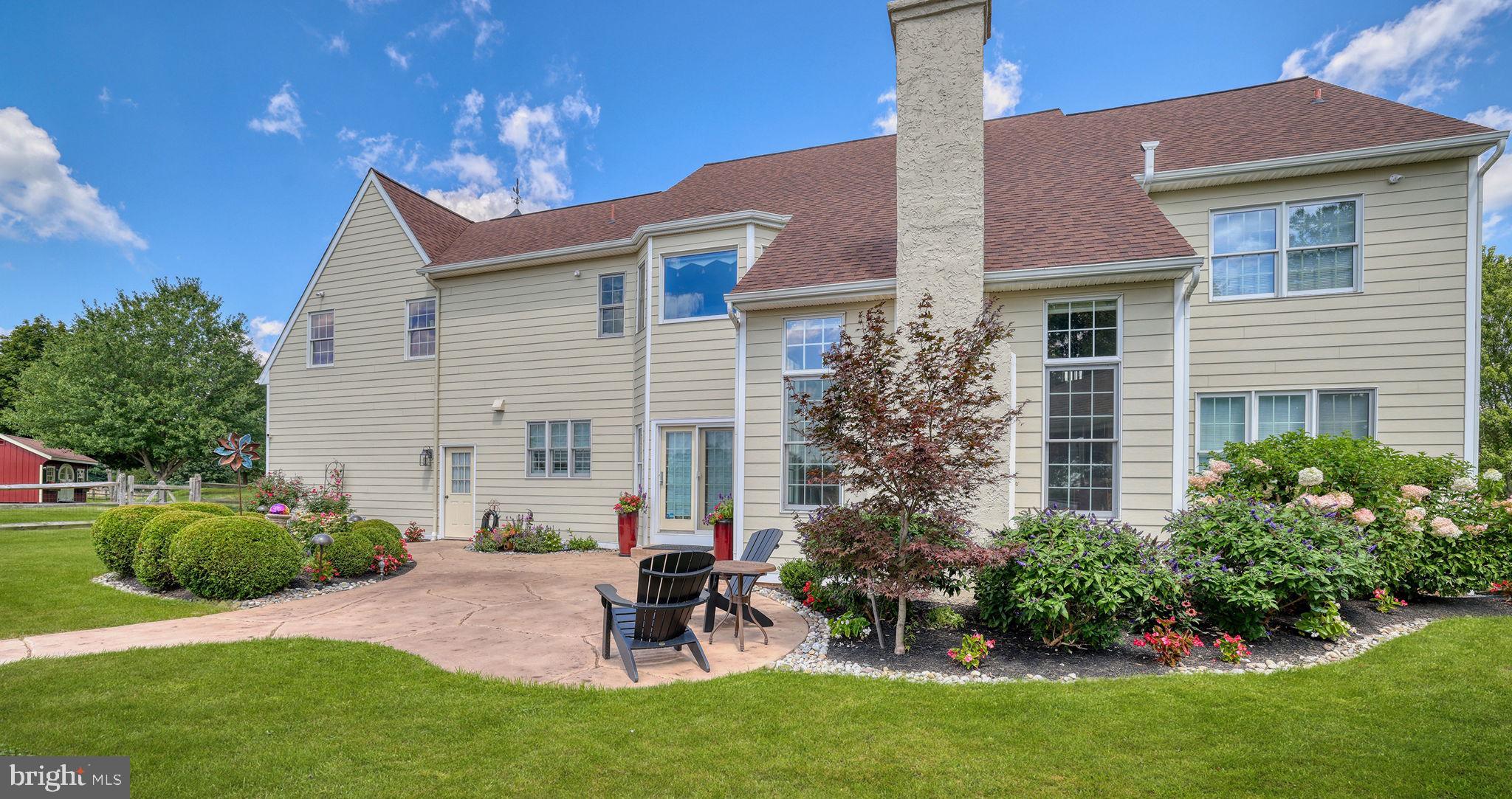 1100 Pineville Road New Hope, PA 18938 - Photo 73 of 97 a view of a house with a yard and plants