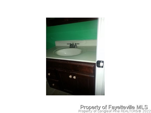 3224 Rozier Siding Road St. Pauls, NC 28384 - Photo 16 of 19 a bathroom with a sink and a mirror