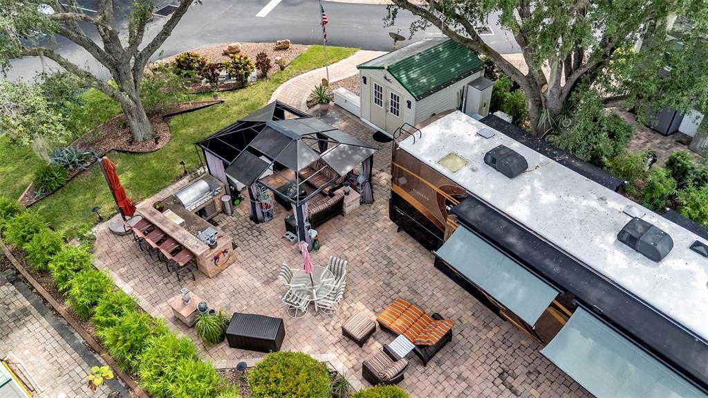 16357 Cherry Tree Court Clermont, FL 34714 - Photo 14 of 27 an aerial view of a house with a yard