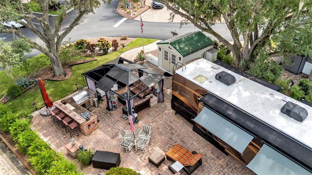 16357 Cherry Tree Court Clermont, FL 34714 - Photo 6 of 27 an aerial view of a house with a yard