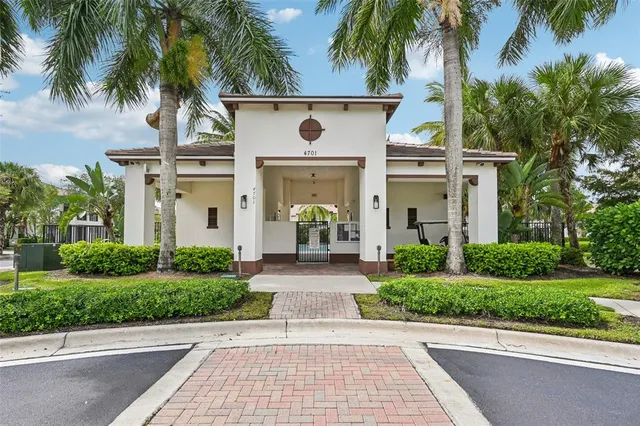 a view of a garden with plants
