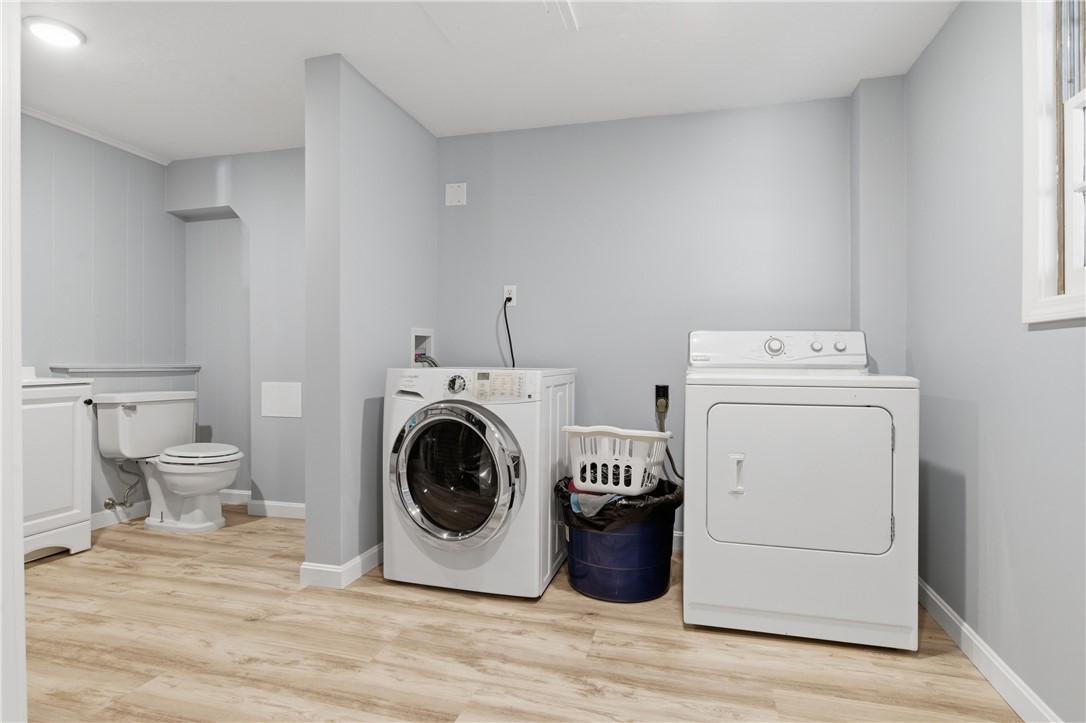 353 Thibeault Avenue Woonsocket, RI 02895 - Photo 25 of 36 Half Bath and Laundry