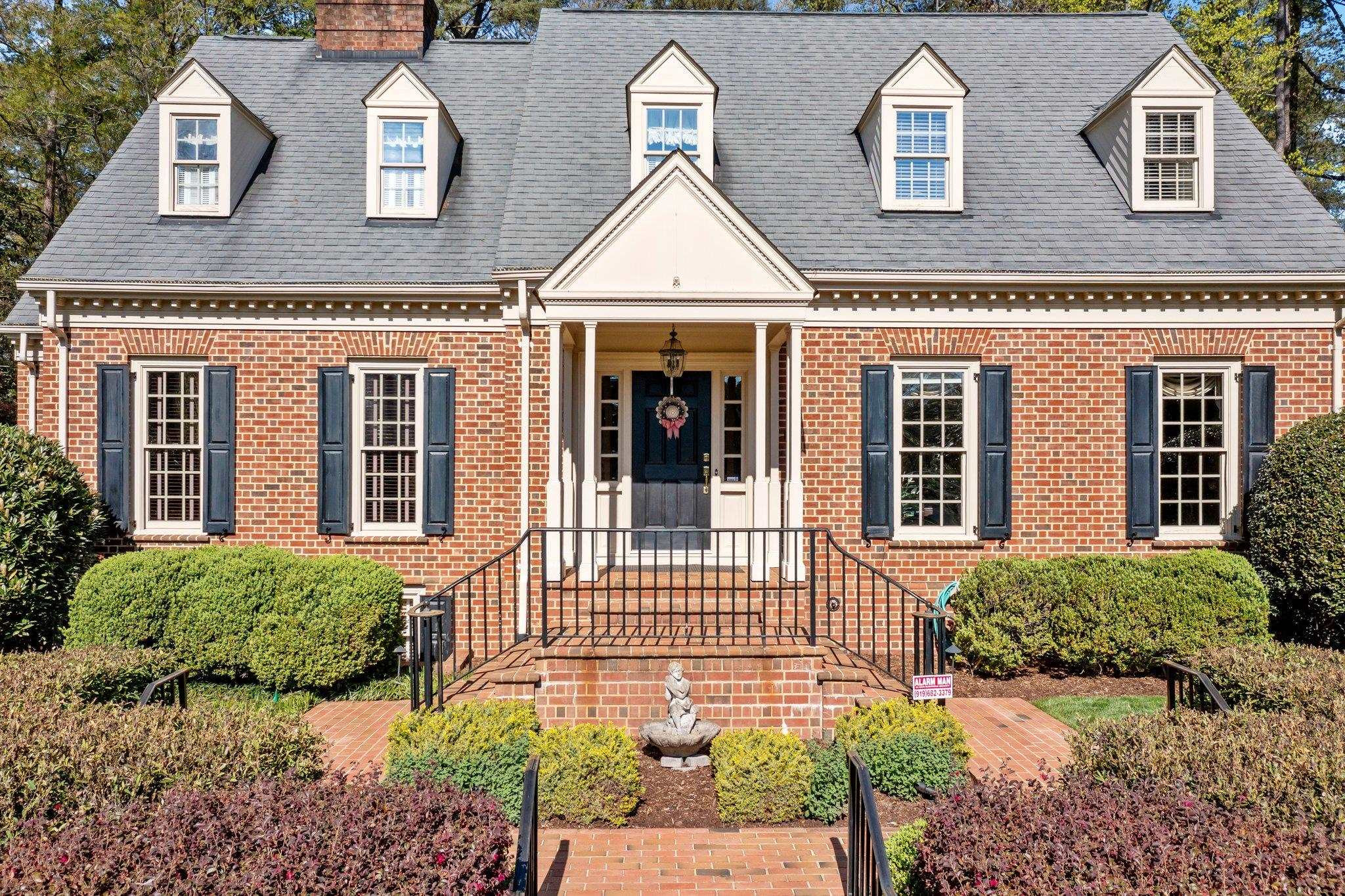 3608 Dover Road Durham, NC 27707 - Photo 2 of 58 front view of a house with a porch