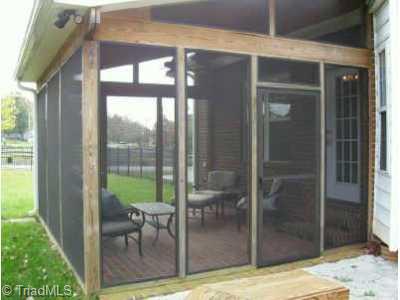 6726 Alley Road Summerfield, NC 27358 - Photo 8 of 8 Other. Looking into Screen porch from backyard