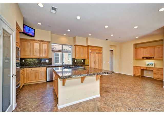 421 Hickoryhill Drive Encinitas, CA 92024 - Photo 8 of 23 Beautiful large open kitchen with granite counter tops.
