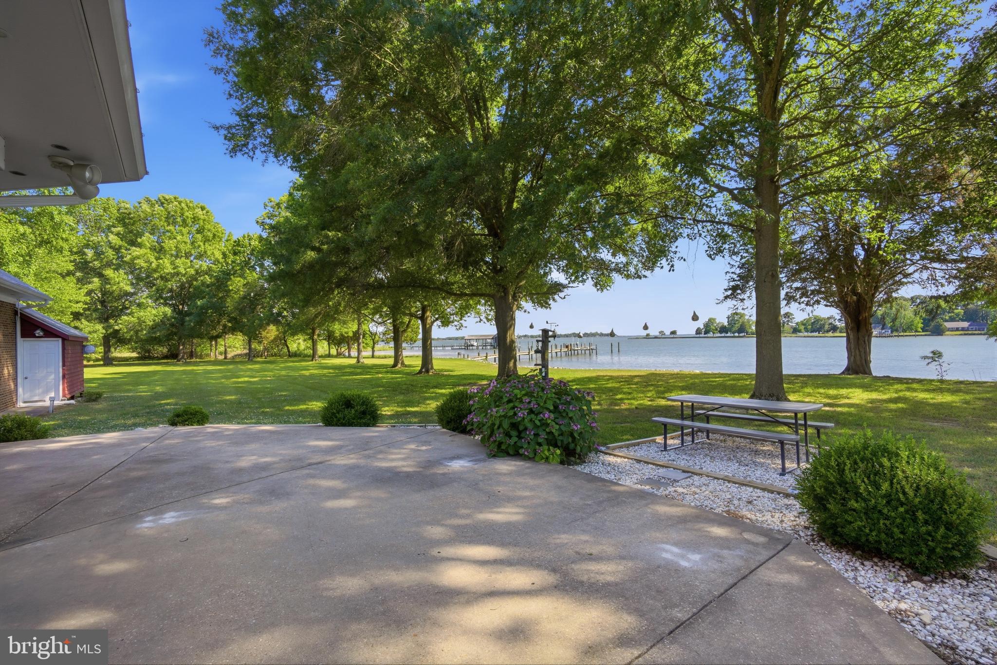 26279 Deep Water Harbor Road Easton, MD 21601 - Photo 38 of 51 Patio w/Exquisite Views