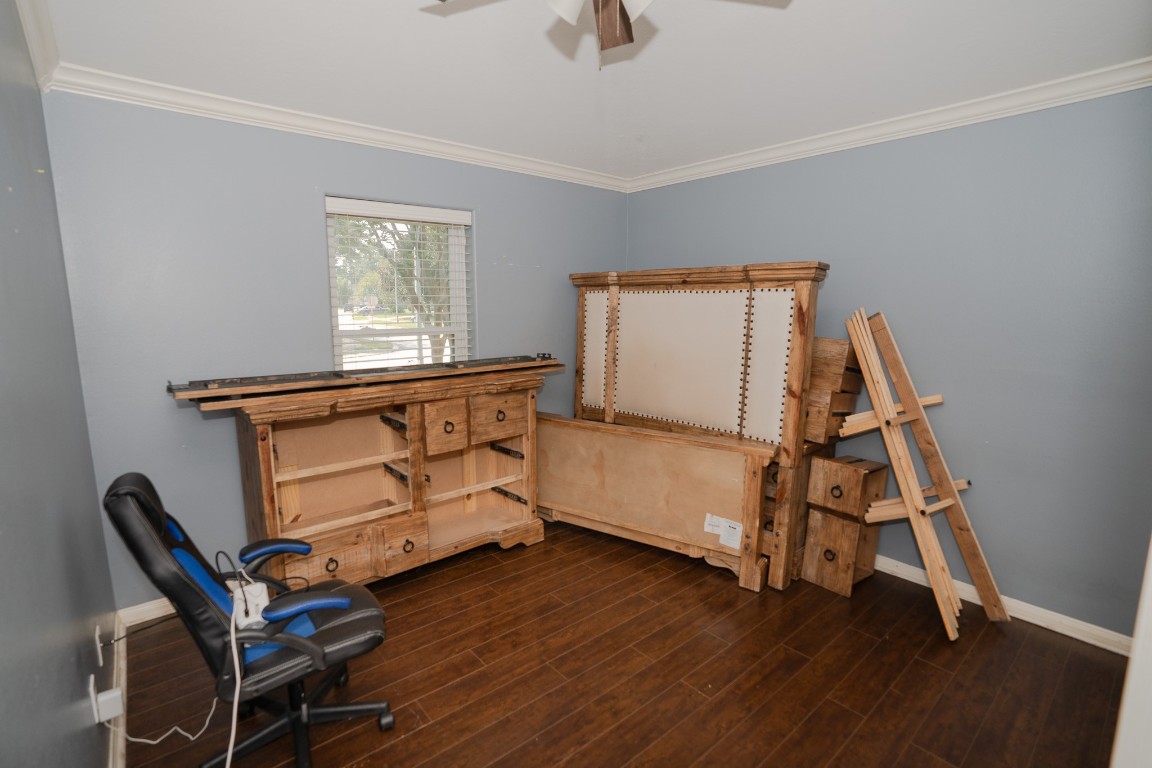 17426 Colony Creek Drive Spring, TX 77379 - Photo 17 of 26 a view of a room with wooden floor air conditioner duct and windows