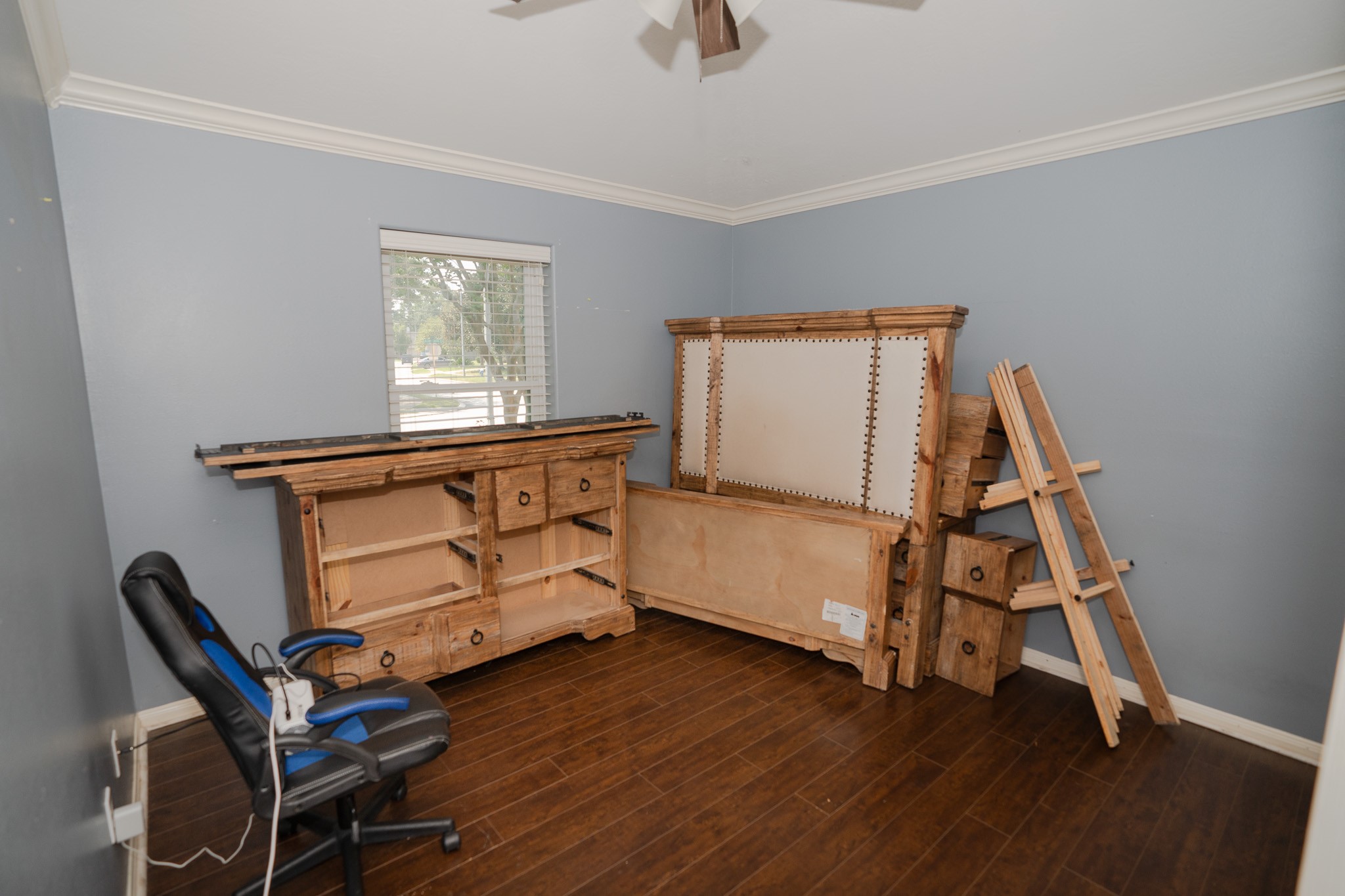 17426 Colony Creek Drive Spring, TX 77379 - Photo 17 of 26 a view of a room with wooden floor air conditioner duct and windows