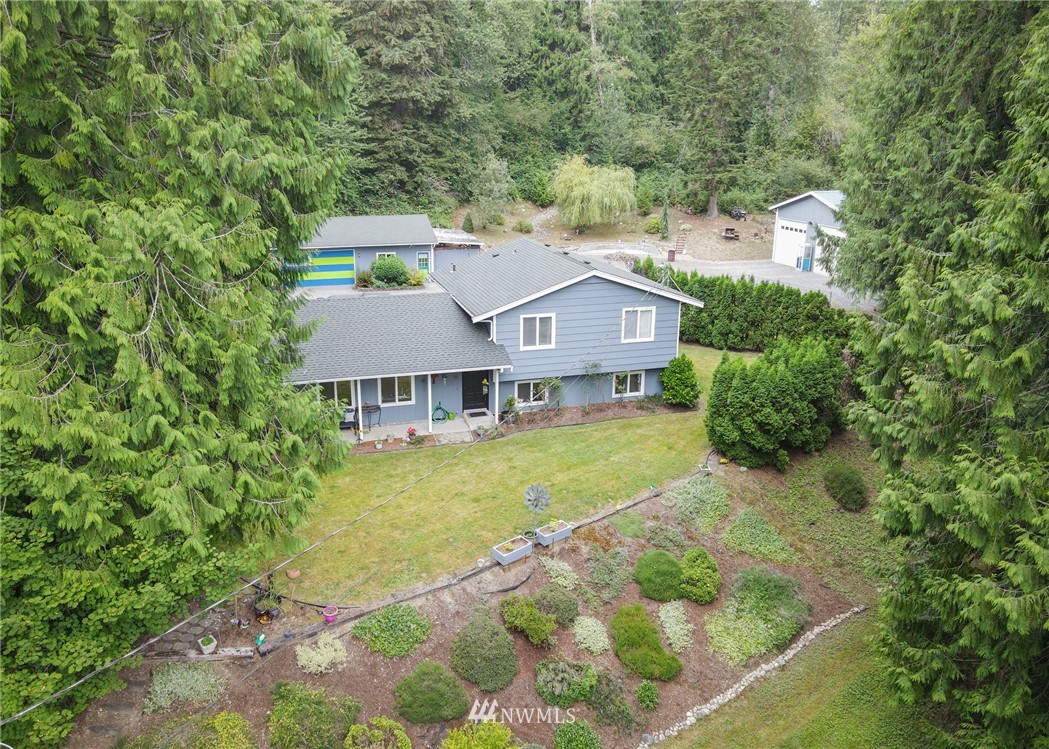 15911 OK Mill Road Snohomish, WA 98290 - Photo 39 of 40 an aerial view of a house