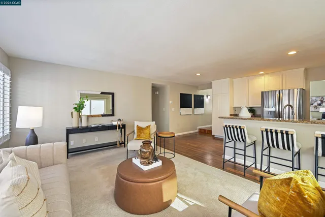 a bed room with a bed and a couch