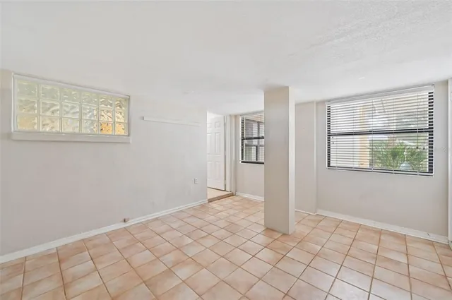 a view of an empty room with window