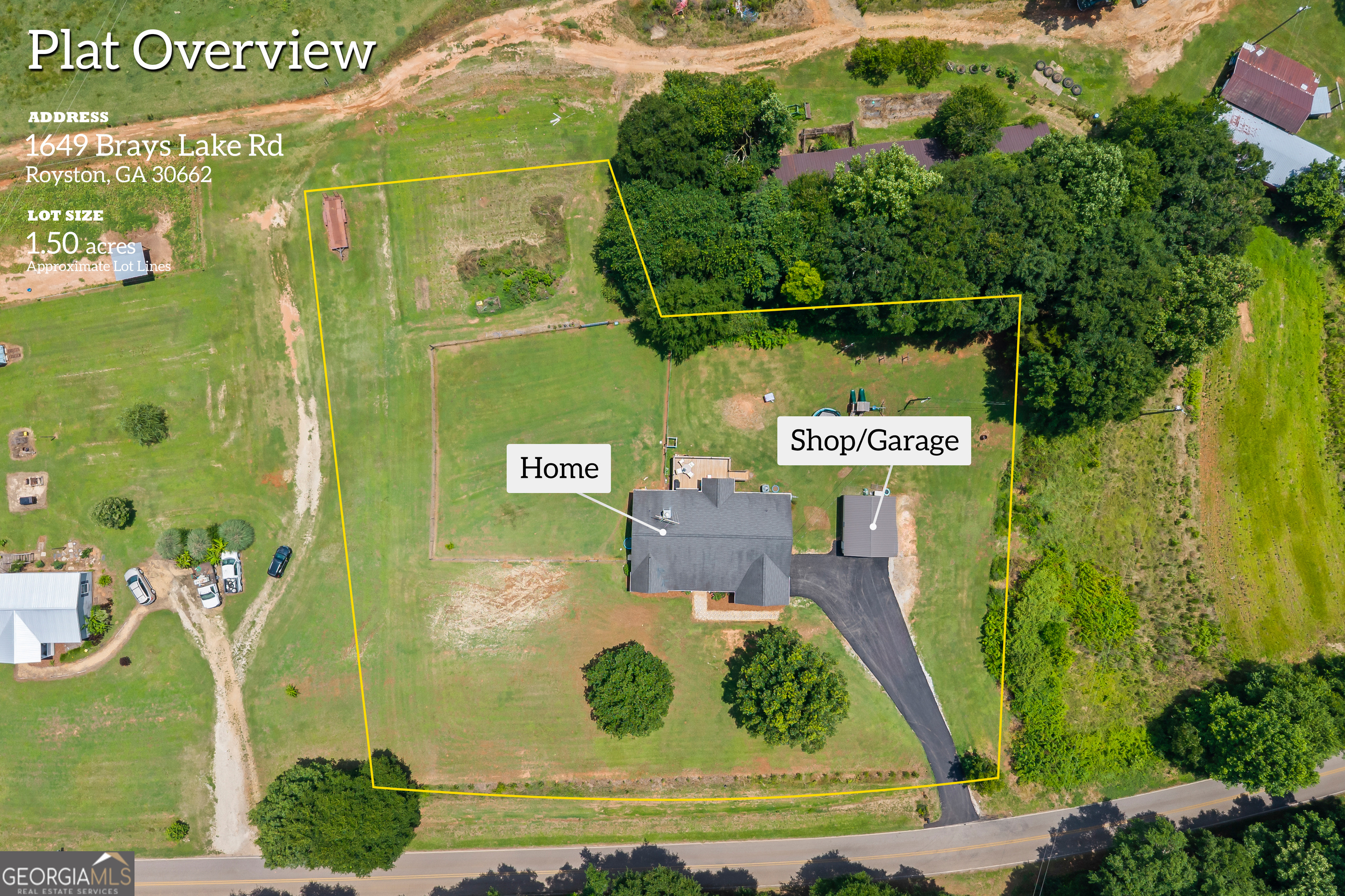 1649 Brays Lake Road Royston, GA 30662 - Photo 63 of 75