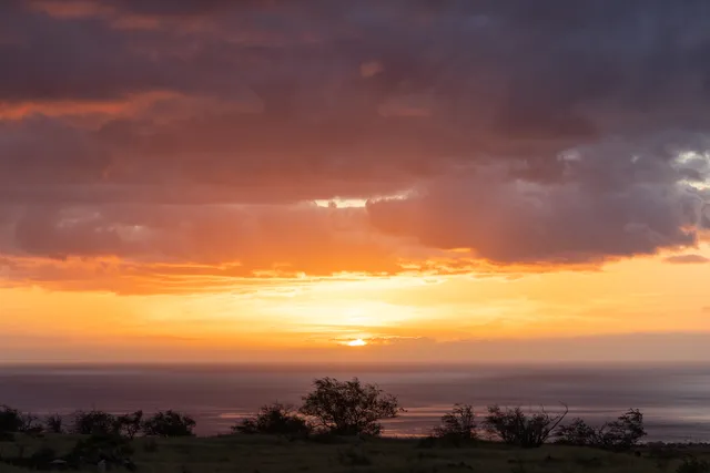 a view of city and mountain