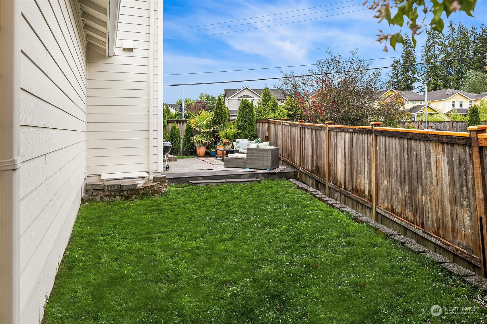 3410 189th Street Southeast Bothell, WA 98012 - Photo 23 of 23 a view of a backyard with sitting area