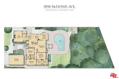 $1,950,000 | 5858 McDonie Avenue, Woodland Hills, CA 91367