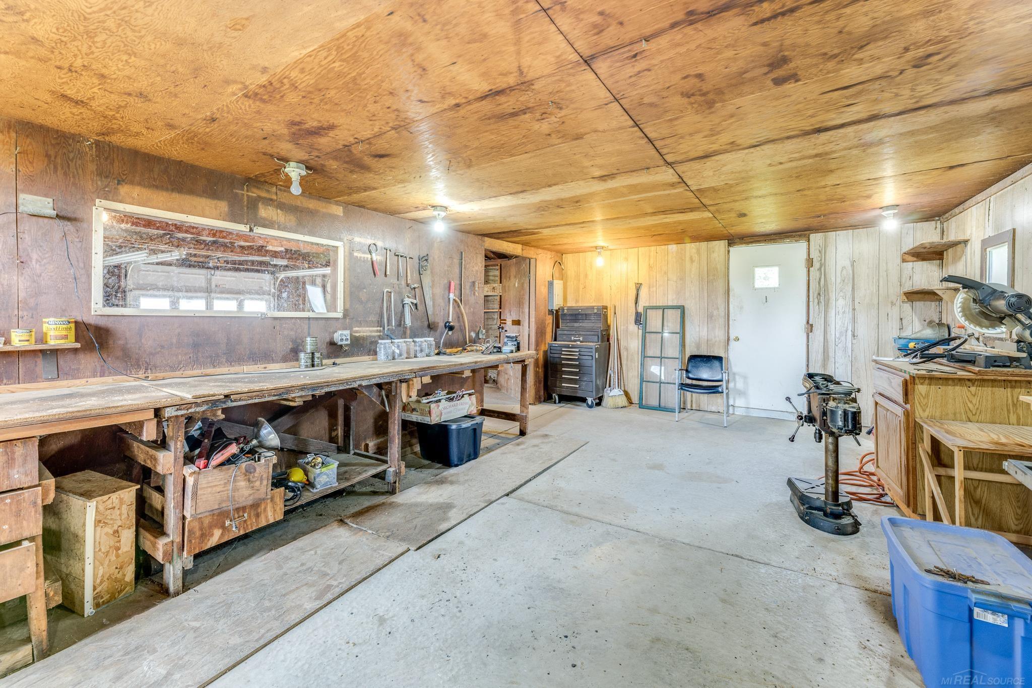 4178 Aitken Road Croswell, MI 48422 - Photo 34 of 43 Heated Workshop